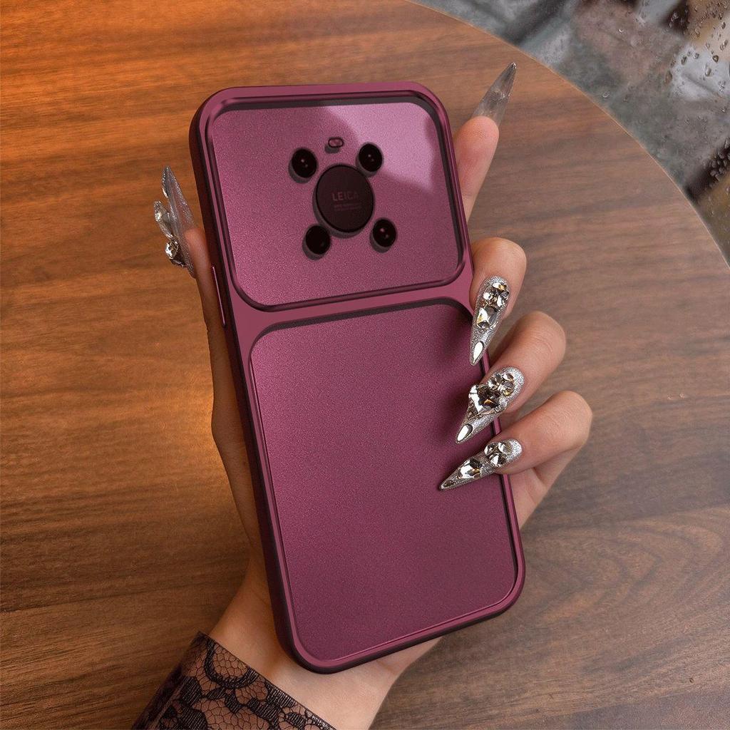 Smooth Oil-Sprayed Bumper for HONOR X9 4G Big Lens Protection Shockproof Case
