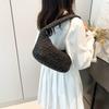 Versatile And Stylish Pleated Cloud Shoulder Bag For Women With Soft Fabric Design