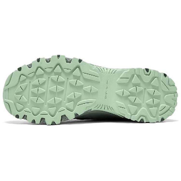 Skechers Outdoor Comfortable Versatile Breathable Support Balance Low-Top Hiking Shoes Women Hiking Shoes Gray Green 180022-OLV