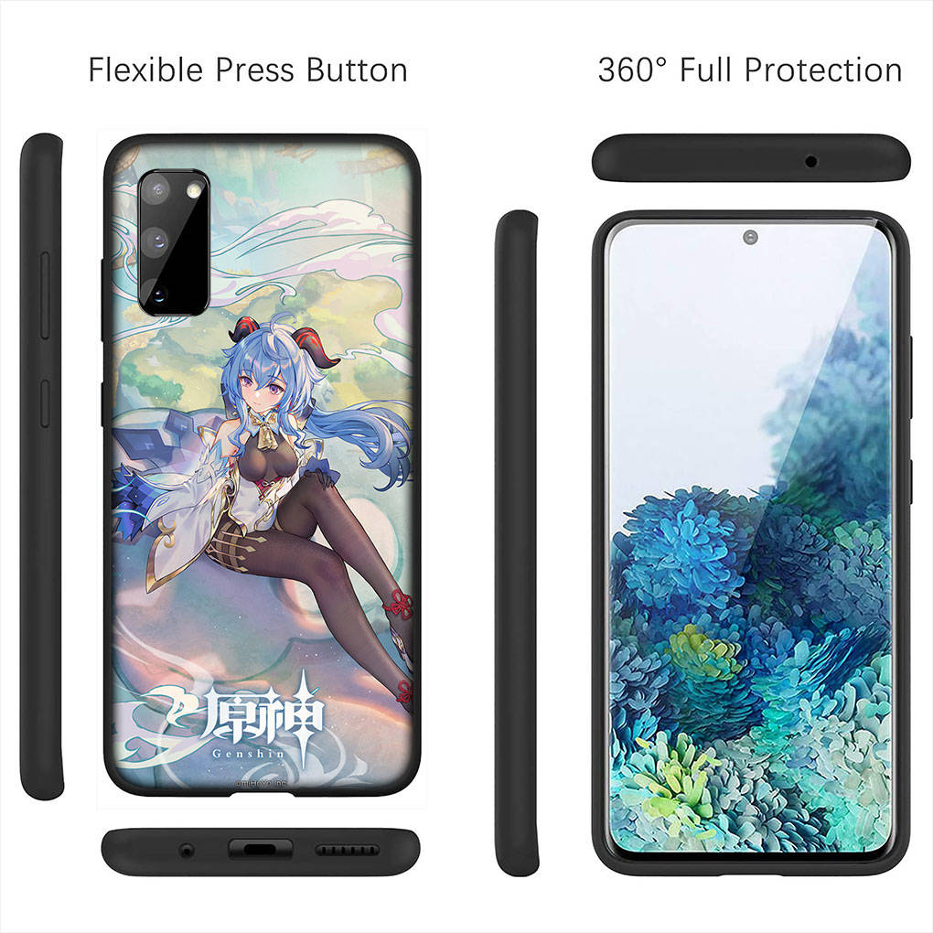 For Samsung Galaxy S24 S23 iPhone 16 15 14 Xiaomi Redmi Note 13 12 11 10 Plus 9 Pro Max X XR Phone Case Genshin Impact Gan Yu GanYu OPPO Huawei Cover