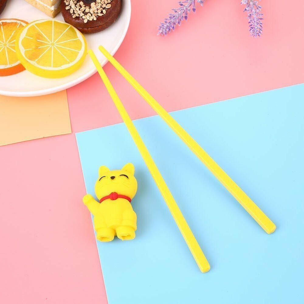 Household Caimao Doll Practice chopsticks Training Chopsticks Cute Cat Kids Helper Flatware