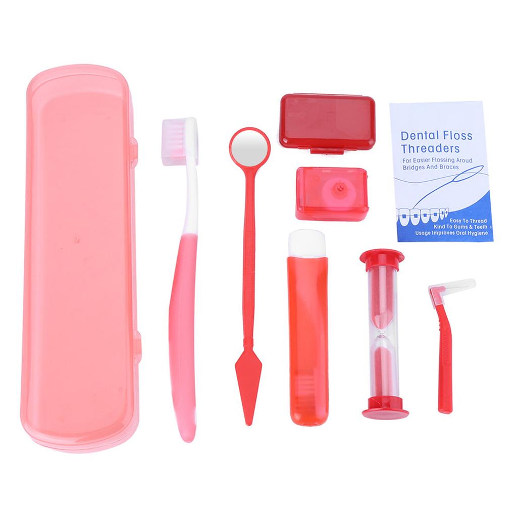 Zubní kartáček Ústní zrcátko Mezizubní kartáček Zubní nit Ústní nástroje Ortodontická ústní hygiena 01#