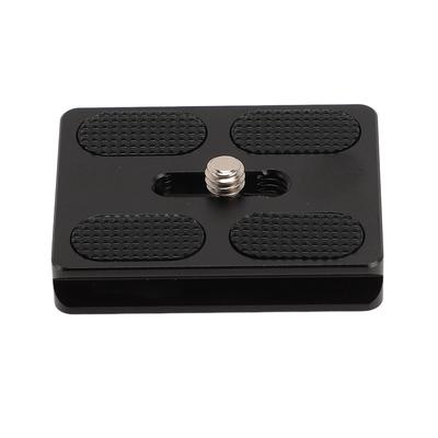 Quick Release Plate Aluminum Alloy 38mm Slot Standard 1/4in Thread Camera Tripod Quick Release Plate for Camera Stabilizer
