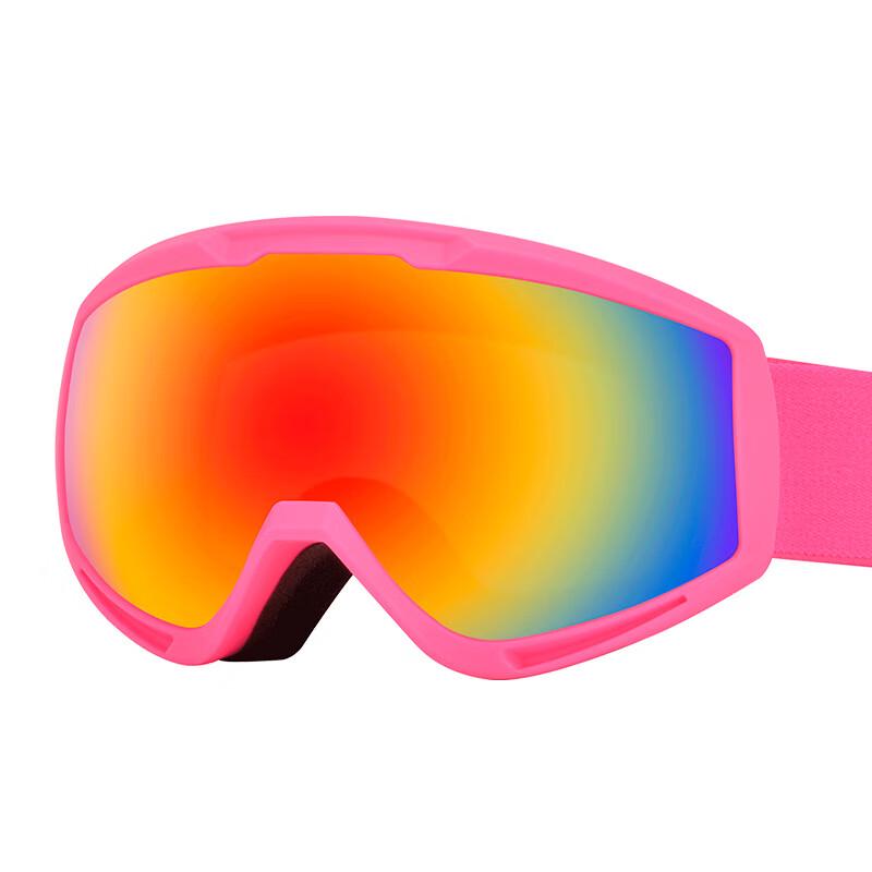 Longchuan Kids Ski Goggles with Windproof Coated Lens