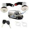 2 serrures de porte pour Master 2, Mascott, Opel Movano A, Nissan Interstar (1998-2010) vendu avec double de clés