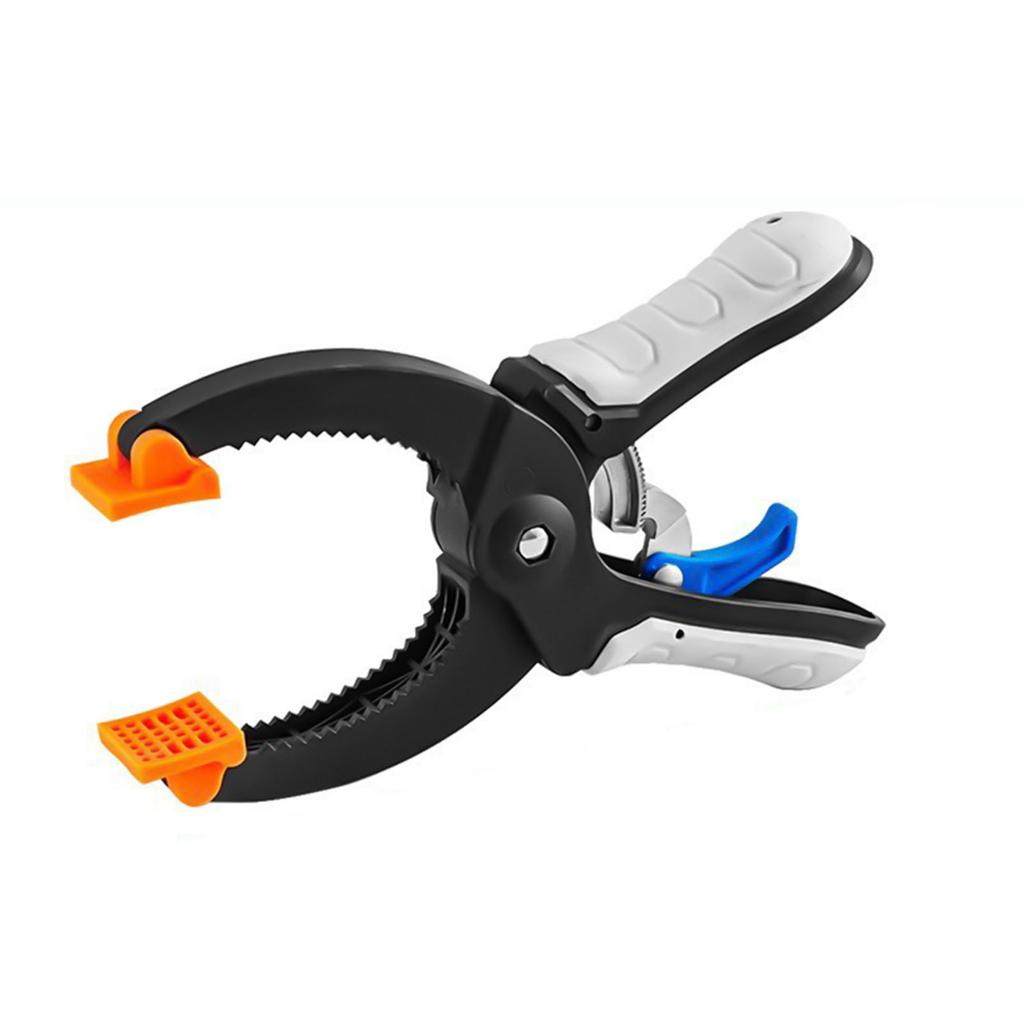 Plastic Spring Clamps 6/8inch Heavy Duty Clips Ratchet Clamps for Crafts Backdrop Stand Woodworking Photography Studios