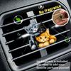 2D flat three kittens car vent clip decorative diffuser (fragrance not included),car interior decoration, aromatherapy clip,ideal for holiday gifts