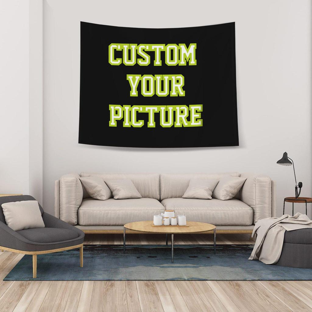 Personalized Custom Design Wall Tapestry for Living Room, Bedroom, or Guest Room Decoration