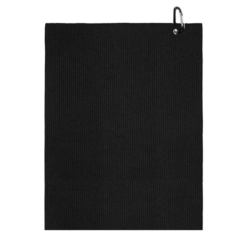 Water Absorption Golfs Club Head Cloth Cleaner Golf Ball Clean Towel Wipe Cloth