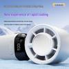 2026 Multi-Functional Foldable Handheld & Neck Ice-Pack Fan with Digital Display