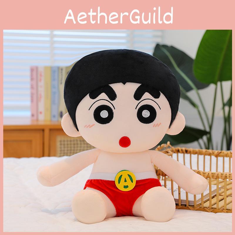 Shin Crayon Chan Cute Animal Plush Toy With Soft Short Velvet Fans Kid Doll Gift