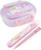 Skater Bento 360ml Fluffy Made in Single Dishwasher and Microwave Children's Box, Capacity, Lid, Japan, Tier, Safe, Licca-chan 23, Girl's Design,