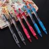 100pcs Multifunction Black/Red/Blue Retractable Pens Examination Signature Ink Ballpoint Pen Writing 0.5mm Gel Pens School Supplies for Writing