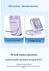 Portable Mini Handheld/Neck-Hanging Fan with Rechargeable USB, High-Speed, Cold Compress, Semiconductor Cooling