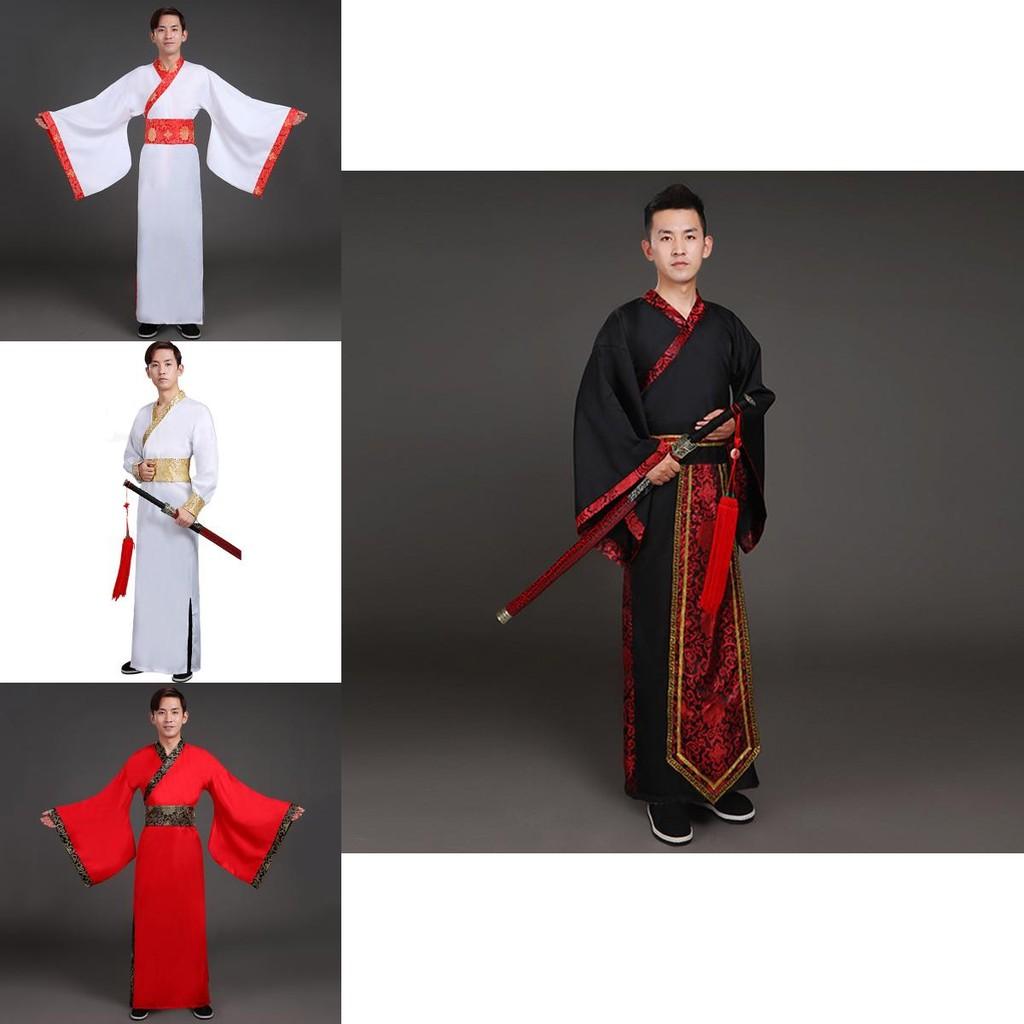 Exquisite Ancient Chinese Traditional Hanfu Costume For Men With Perfect Stitches