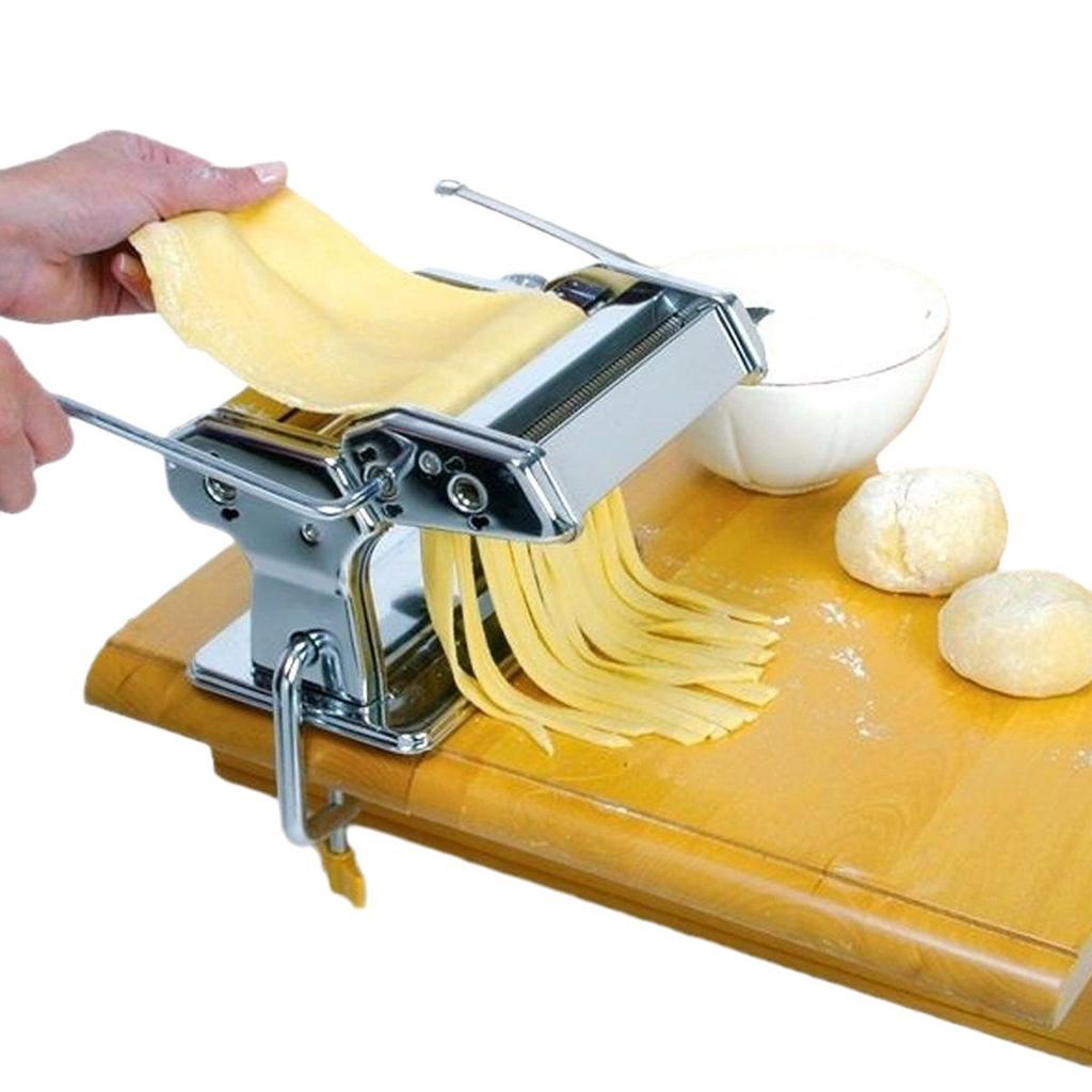 Split-Type Dual-Blade Noodle Maker Home Use Stainless Steel Portable Multi-Functional Dough Roller Fully Automatic