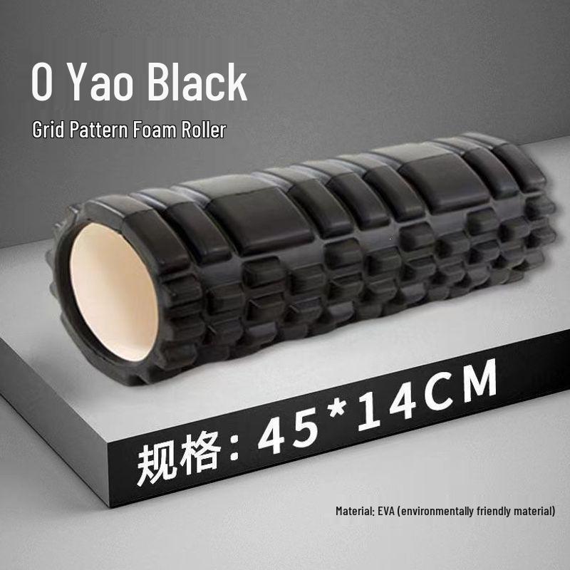 Foam Roller for Muscle Massage, Relaxation, Slimming Legs, Yoga, Beginner Fitness, Wolf Teeth Design.