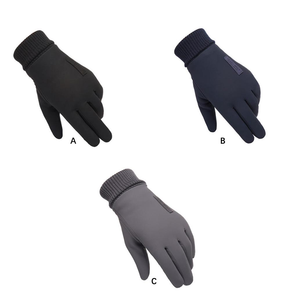 Winter Gloves Universal Outdoor Hands Warmer Cycling Simple Clothes Sport Style Hiking Touch Accessory Glove Screen Men