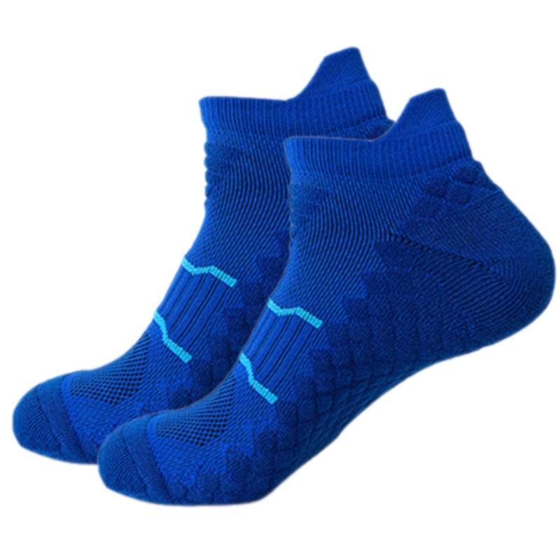 Breathable Athletic Socks For Basketball Training Nonslip Technology Moisture Control Running Workout Reinforced Socks