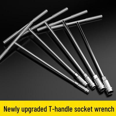 T-Type Hex Socket Wrench 6-19mm: Multi-Function Tool for Car & Motorcycle Repair