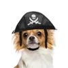 Halloween Dog Pirate Hat Pet Costume Hat for Party 1 Piece Black