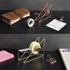 Metal Tape Dispenser Rose Gold Desktop Adhesive Tape Cutter Office Supplies Desk Decoration for Business Commercial Shop