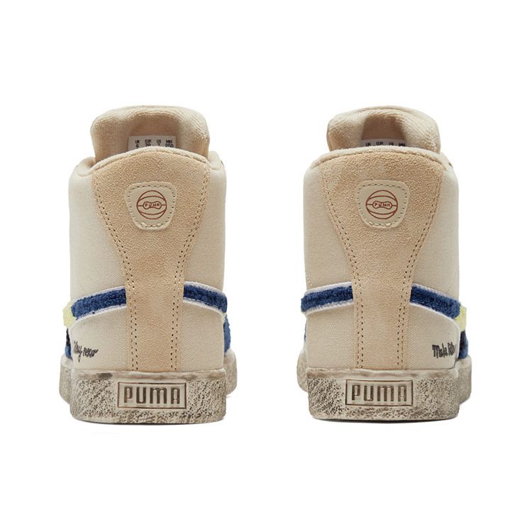 Black Fives X Puma Clyde Mid Creme Brulee Unisex Sneakers Brown 381956-01