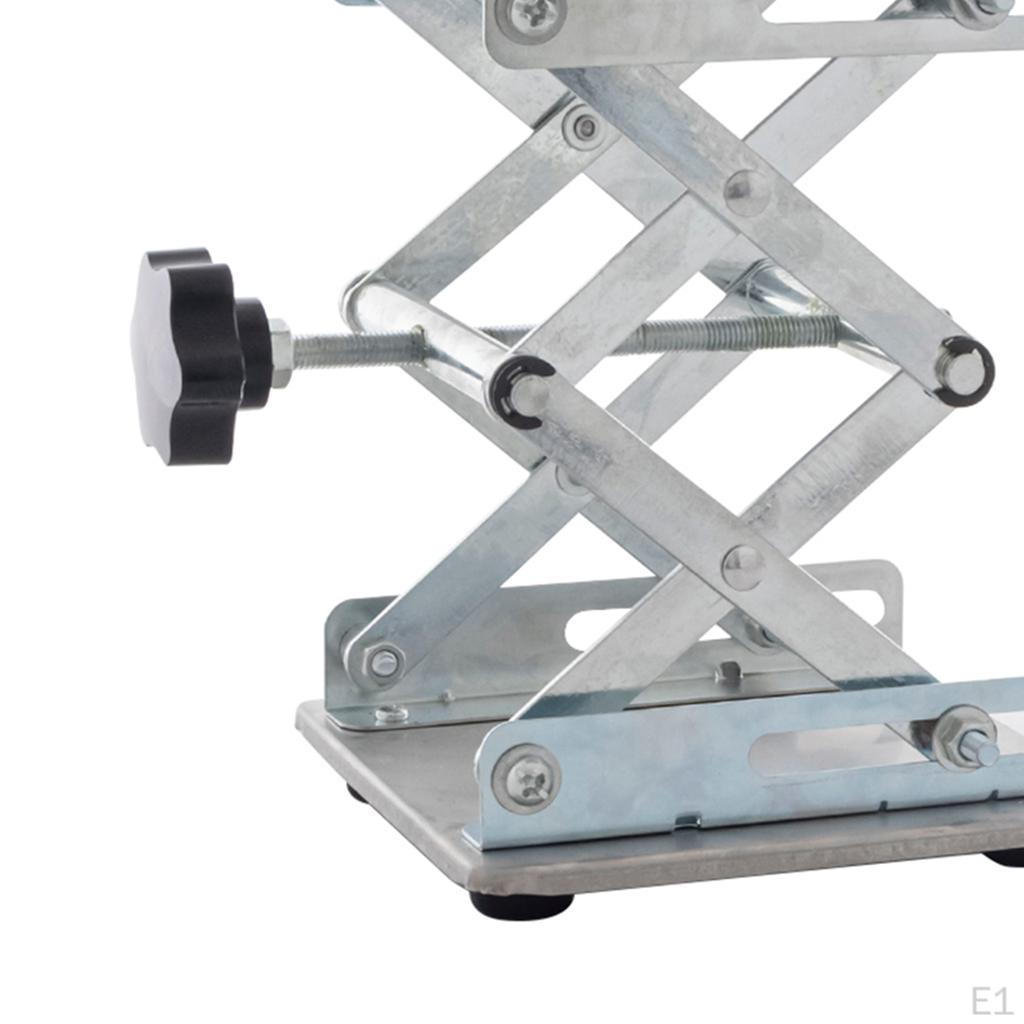 Adjustable Metal RC Car Lift Table Lifting Stand Rack :8 1:10 Truck Repair Parts
