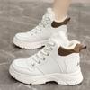 Fashion Fashion Women's Ankle Boots Warm Comfortable Women Boots Outdoors Non-Slip Cotton Shoes High Top Lace-up Women Platform Sneakers