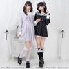 Yumetenbo Sailor Bijou Lace Frill Dress, Women's Long Sleeve, Mass-Produced Style, Lolita Style, Sizes M, L, LL, 3L