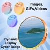 3s Video Anime E-Badge App Control LED Badge Creative Electronic Display Badge Game Peripherals