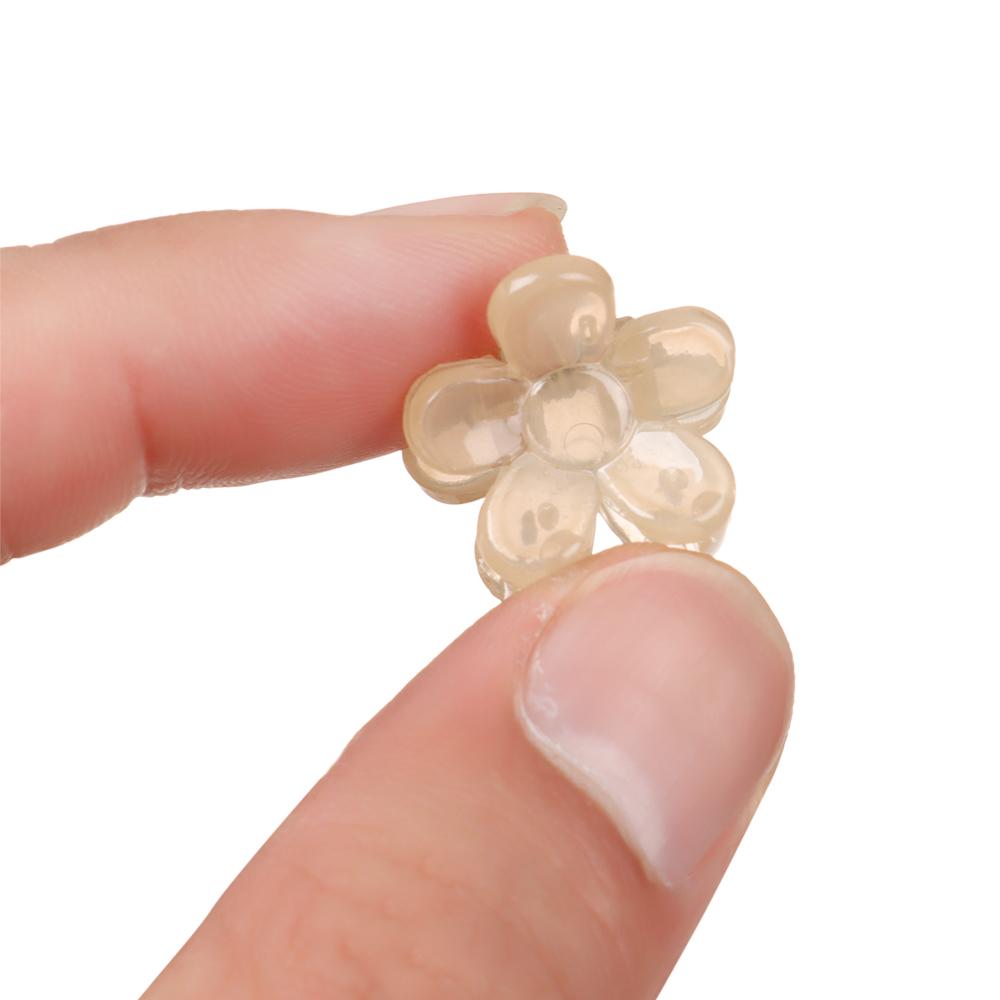 1pc Hairpin Make UP Korean Crab Styling Braiding Tool Mini Barrettes Flower Claw Acrylic Hair Clip