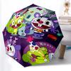 Happy Tree Friends3 Print Automatic Umbrella, 8 Rib Iron Frame, Plastic Handle, Suitable for Outdoor Travel &Daily , Ideal Gift