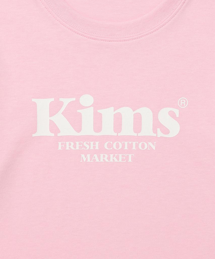 Kimseupeulesikoteunmakes Kim'S Bomb Logo T-Shirt Pink