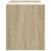 Wall Mounted Nightstand Sonoma Oak 45 x 30 x 35 cm