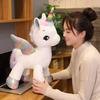 1pc 40CM Fantastic Unicorn Plush Toy Rainbow With Wings Stuffed Unicornio Doll Toys for Girl Children Birthday Gift Pillow