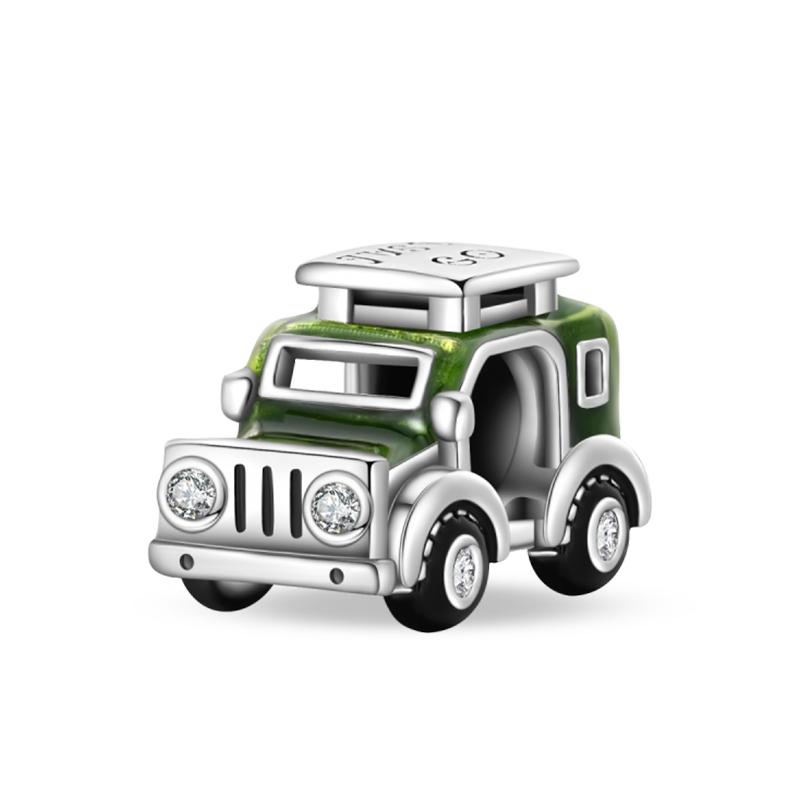 Brand New Copper Metal Off-Road Vehicle Sports Car Electric Bike Car Series Charm Bead Components Bead Components Compatible With Pan Authentic