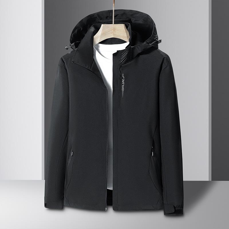 

Jacket Men s and Women s Same Autumn New Casual Windproof Men s Windproof Jacket Three-in-one Anti-splashing 5XL