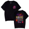 KPop Demon Hunters Anime Print T Shirt for Women Men Fashion Clothing Short Sleeve O-neck Tops CartoonT-shirts