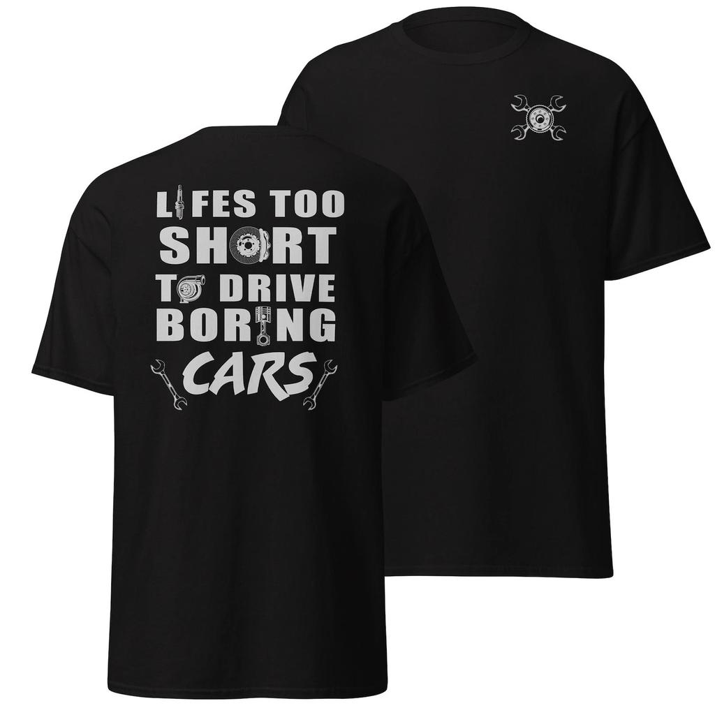 Funny Men's T-Shirt - "I'm Not Mean, I'm Just Too Old to Pretend I Like You" Ret