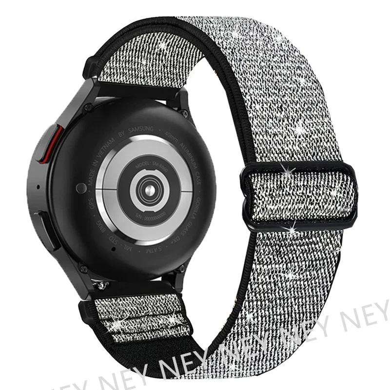 20 mm/22 mm Band für Amazfit GTS 4/2/2e/3/GTS2 Mini/GTR/4/3/Pro/GTR2/42 mm/Stratos Nylon elastisches Uhrenarmband Amazfit Bip-Armband