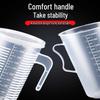 Graduated Plastic Measuring Cup with Handle