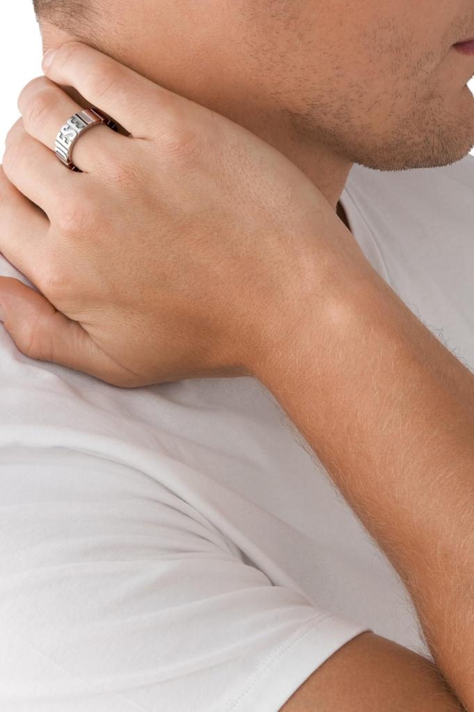 Diesel Men's Ring DX1390 DX139000DJW 115 A 01