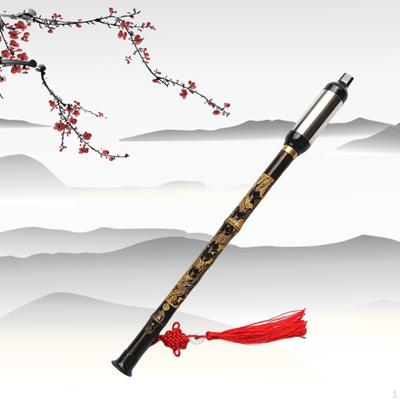 Bamboo Bawu Tune G Vertical Professional with Tassel Flute BA Wu Pipe Musical Instrument