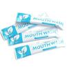 Qucyu Mundspülung, einzeln verpackt, tragbar, alkoholfrei, reizarm, Einweg-Sticks, Pfefferminz, 13 ml (50 Stäbchen)