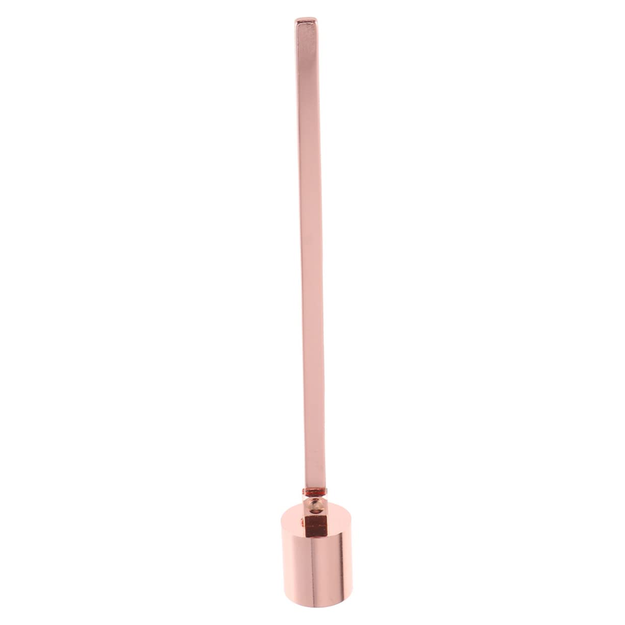 

OUNONA Candle Snouter with Lid and Handle, 19.2 Inch, Stylish Stainless Steel Rose Gold, Long-Lasting, Perfect for Buddhist Altars, Home Use, Candle