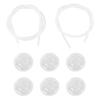 Wide Shield Set for S9 S10 S10pro S12 S12A S13 S15 Milk Pump 36inch Length Tube Silicone Milk Pump Replacement Shield