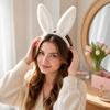 Comfort Halloween Decorative Headband Cute Long Rabbit Ears Headband  Photo Props