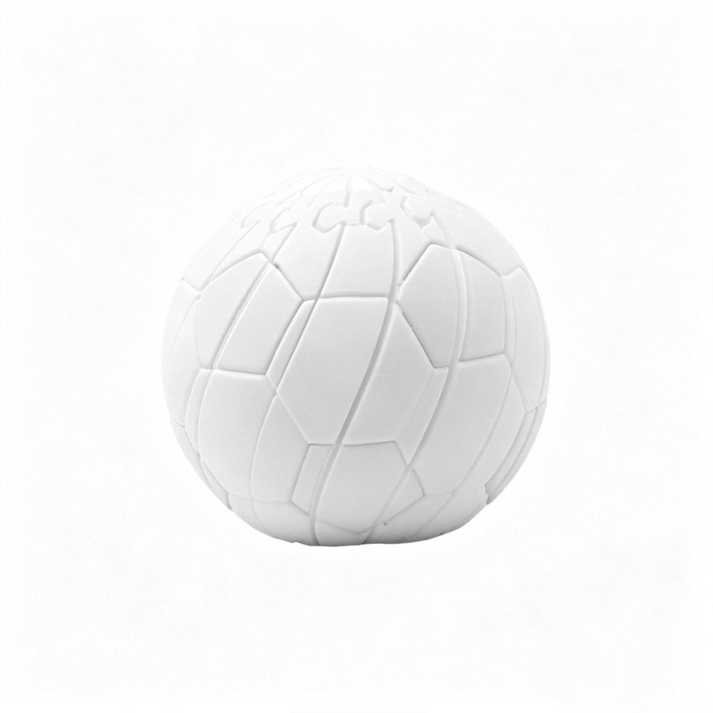 

Transformable Fidget Soccer Ball Slime-Style Decompression Balls 3D Printed Toys For Sports Fans белый