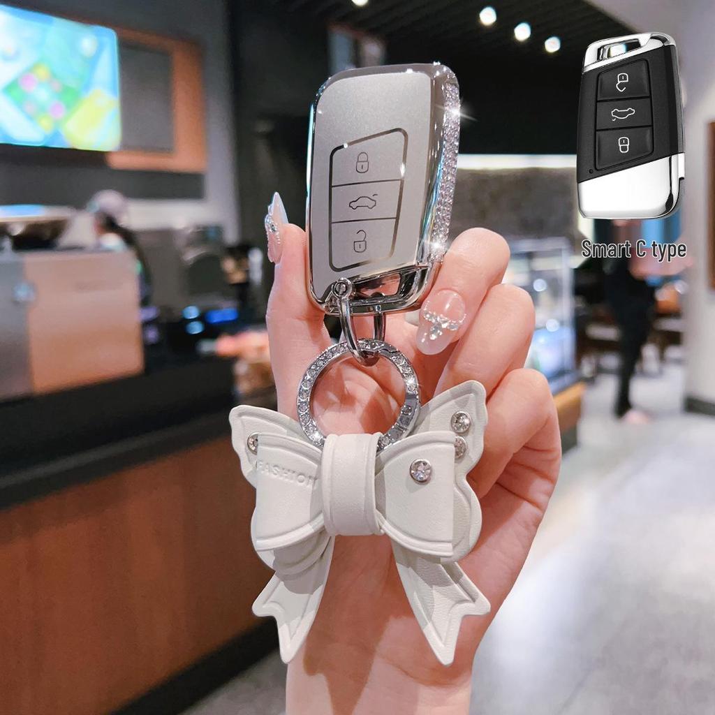 Volkswagen CC 2025 Key Case for Striking Heart and Dazzling Eye Hunter Editions